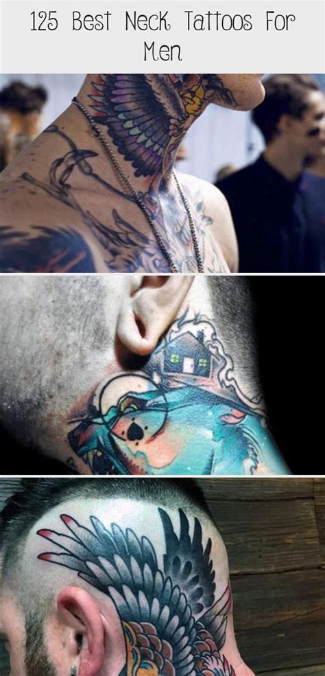 Overall, it is decent to have simple tattoos for men. 125 Best Neck Tattoos For Men | Neck tattoo for guys, Best ...