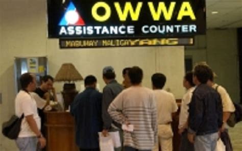 The overseas workers welfare administration or owwa is an attached agency of the department of labor it is the lead membership welfare institution that serves the interest and welfare of. OWWA program to teach OFWs, families how to save money ...