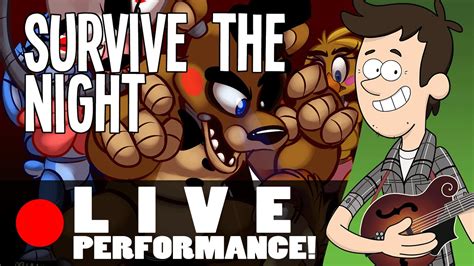 Survive the night by mandopony fnaf song — невiдомий. SURVIVE THE NIGHT - Live Performance by MandoPony | Five ...