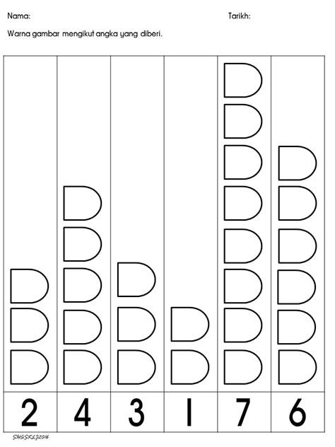Para guru dan ibu bapa boleh klik & save image untuk lembaran kerja di bawah. PRA SEKOLAH S K LONG JAAFAR: Lembaran Kerja Matematik