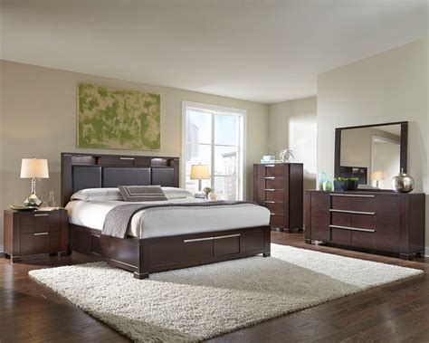 Ideas for spicing up the bedroom. Najarian Furniture Contemporary Bedroom Set Studio NA-STBSET