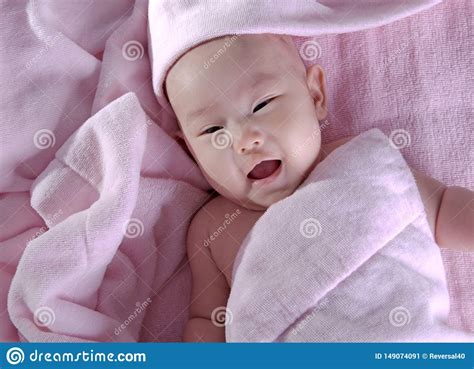 Once your baby is home, there's no actual need to bathe daily. Baby after bath 5 stock image. Image of body, happy ...