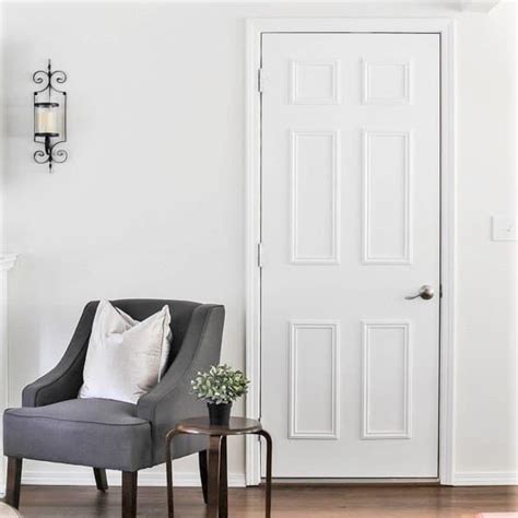 Use a paintbrush to paint the recessed areas of the panels first (image 1). EASY Flat to 6-Panel Interior Door Makeover! | Cheap interior doors, Door makeover, Diy interior ...