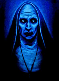 Try not to cum, you won't last 5 minutes! Horror Gif "Valak" The Conjuring 2 | Horror art, Horror ...