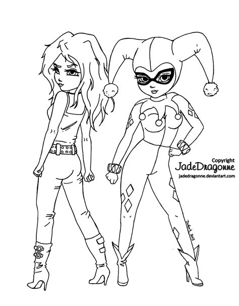 Our cool website offers one of the largest collections of free coloring pages for kids to print and to download. Harley quinn coloring pages to download and print for free ...