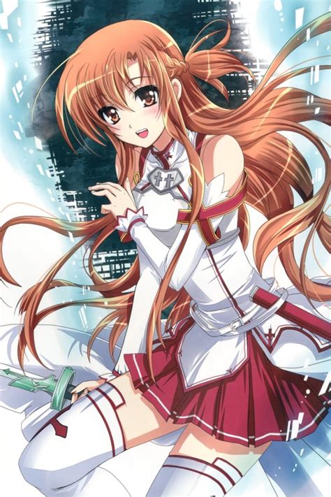 We hope you enjoy our growing collection of hd images to use as a background or home screen for your. Sword Art Online.Asuna iPhone 4 wallpaper.640x960 (19)