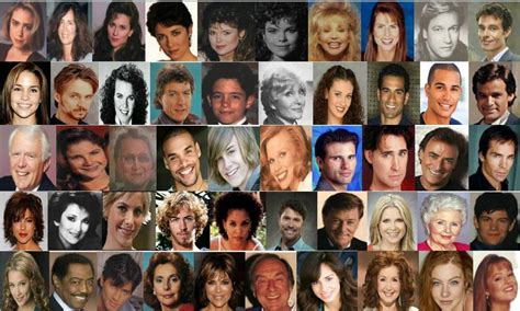 This is a list of past and present actors and the roles they play. Jason47's Days Website: Cast Photo: 1965-2014