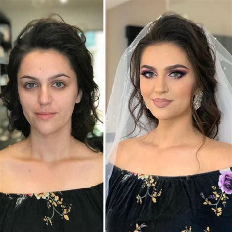 Maybe you would like to learn more about one of these? Brides Before And After Their Wedding Makeup (23 pics ...