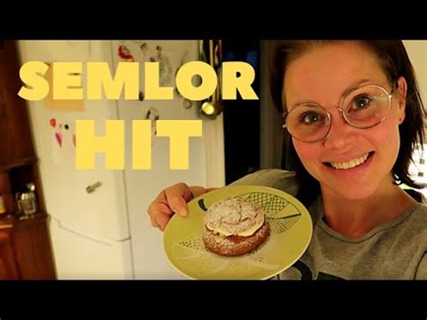 Semlor is the traditional swedish lent bun, with whipped cream and marsipan paste. TESTAR ATT BAKA HISTAMINFRIA SEMLOR!! (även glutenfria och ...