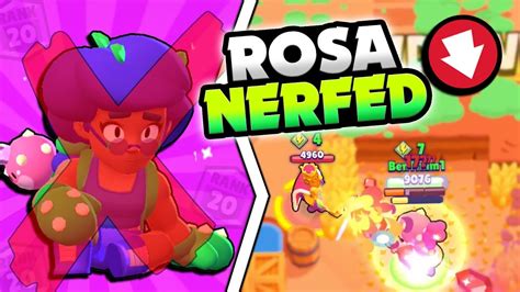 Rosa regains health while inside bushes. ROSA NERFED!! IS SHE STILL OP? NEW ROSA UPDATE CHANGES IN ...