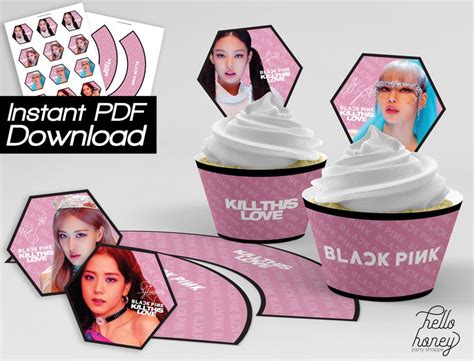 I always love and feel. Blackpink Birthday Digital Party Printable in 2020 | Party ...