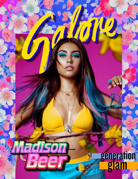 I felt my shoes being pulled off and then the zipper on. Madison Beer strips down to her lingerie for Galore ...