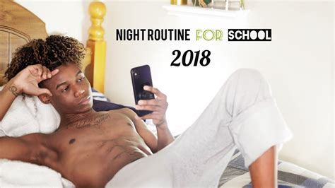 You'll feel better for it. School Night Routine (Hair, Shower, & Self-care) - YouTube