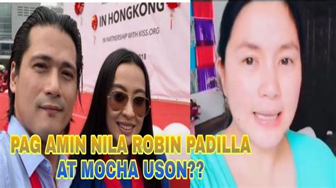 In her instagram and facebook pages, the appointed government official posted a clip of her working out. TAPATANG PANG AMIN NILA ROBIN PADILLA AT MOCHA USON SA ...