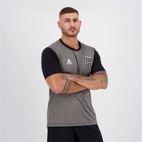 91% poliéster e 9% elastano. Camisa 1900 Ponte Preta Treino Comissão 2021 - FutFanatics