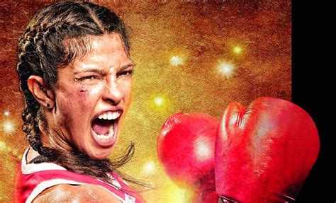 A still from the movie mary kom. Mary Kom Trailer : Priyanka's powerful punch!