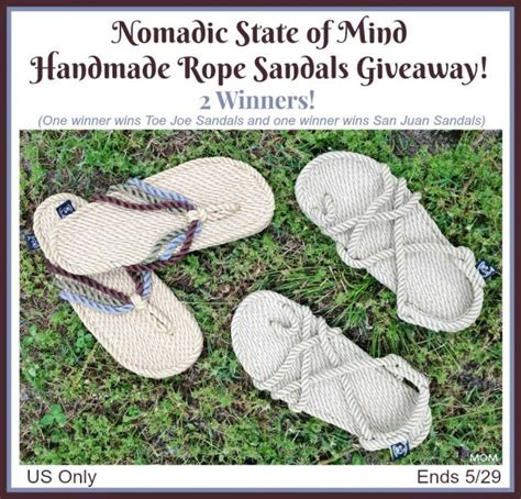 Up to −40% » shop now! Nomadic State of Mind Sandals Giveaway - 2 Winners