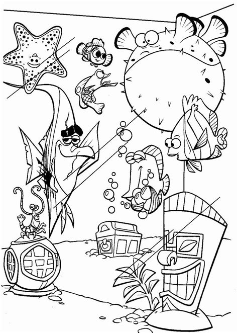 There are sheets that only show one character in. Nemo Printable Coloring Pages di 2020