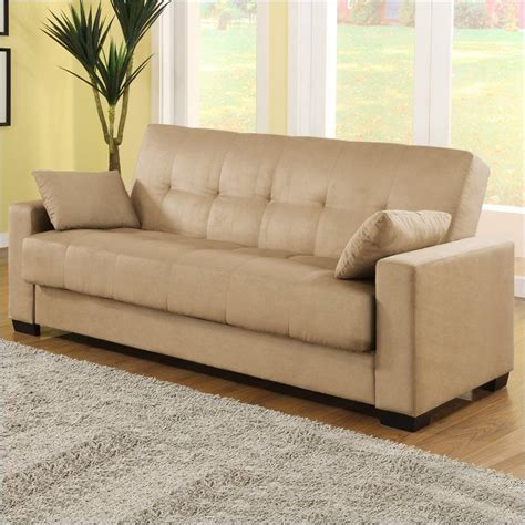 Follow these easy steps on how to disinfect a couch, whether the material on your couch is fabric or leather. Lifestyle Solutions Napa Beech Casual Convertible Sofa Bed ...
