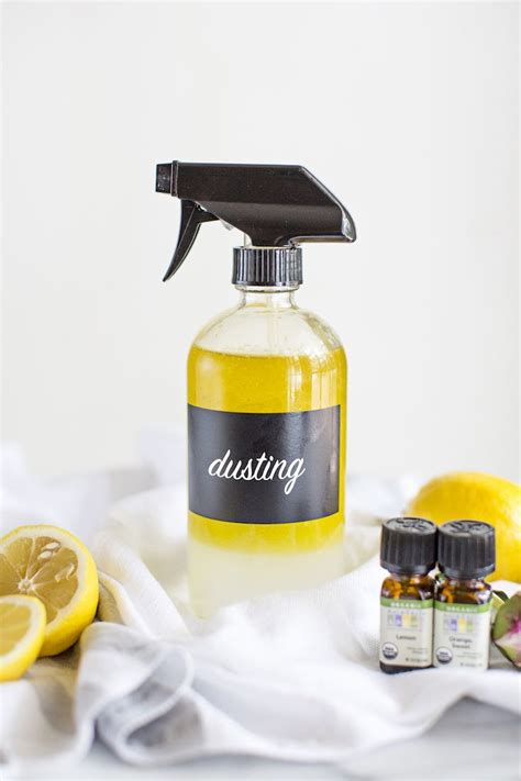 This homemade furniture polish, wood polish and dusting spray is easy to make, affordable and super effective. DIY Natural Furniture Polish + Dusting Spray | Recipe ...