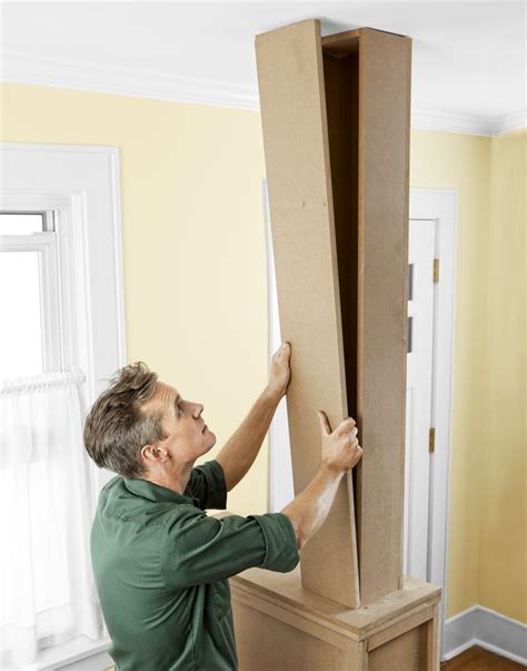 How to build a pony wall room divider. How to Build a Columned Room Divider in 2020 | Wooden room ...