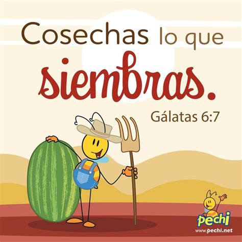 Cita biblico lo que siembras cosechas. ¡Cosechas lo que siembras! | Inspirational words ...