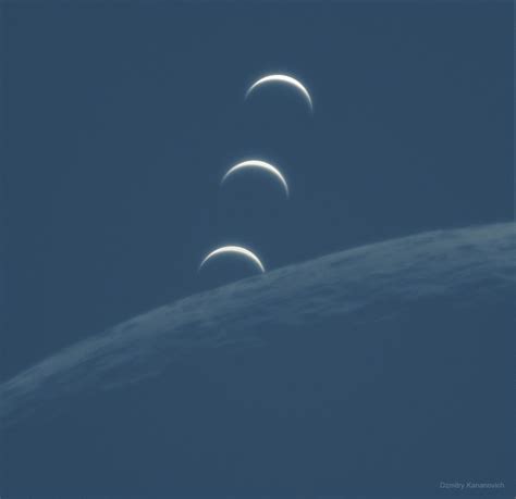Moon Occults Venus #APOD #Astrophotography #NASA #Space in 2020 | Astronomy pictures, Astronomy ...