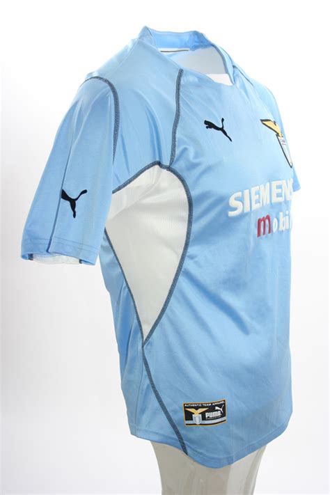 Ebay lazio rom trikot größe s italien rom mailand, turin s. Puma Lazio Rom Trikot 9 Hernán Crespo 2001/2002 Heim ...