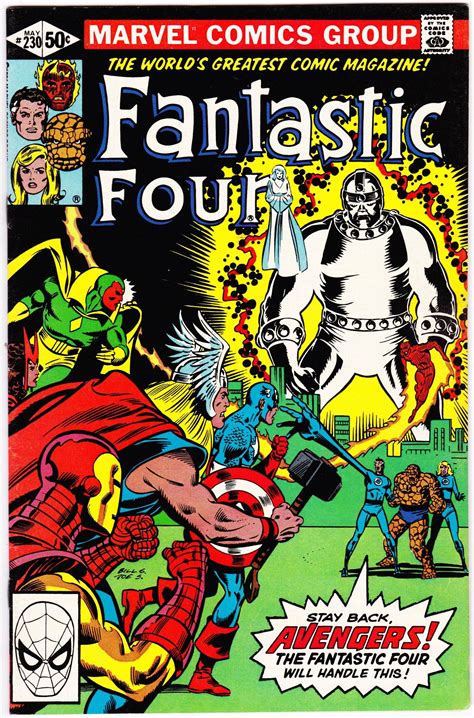 Since the end of secret wars, there's been a gap in the marvel universe. Fantastic Four #230 (1st Series 1961) May 1981 Marvel ...