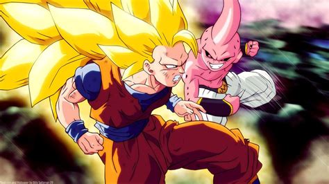 Click here to play the animation. goku vs kid buu - Google Search (avec images) | Balle