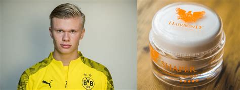 This item is inform erling haaland, a st from norway, playing for borussia dortmund in germany 1. Get the Erling Braut Haaland hair style using Hairbond - A ...