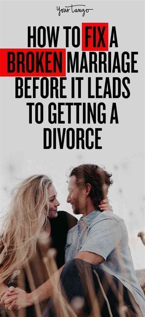 A sexless relationship, if not dealt with properly, usually leads to separation or divorce in the long run.learn more on how to fix a sexless relationship today so that you can restore that ever loving union that you. How To Fix A Broken Marriage (Before It Leads To Divorce ...