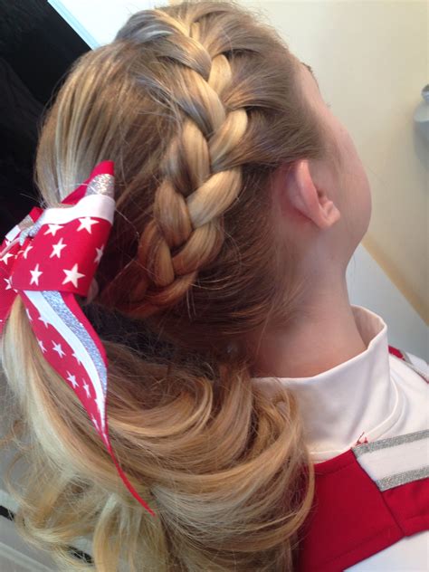 Maybe you would like to learn more about one of these? Cheer hair | Cheer hair, Hair dos, Hair