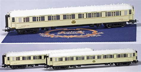 Ls models ho passenger cars : LS Models 49139 - Orient Express 3pc Sleeping Car Set Typ ...