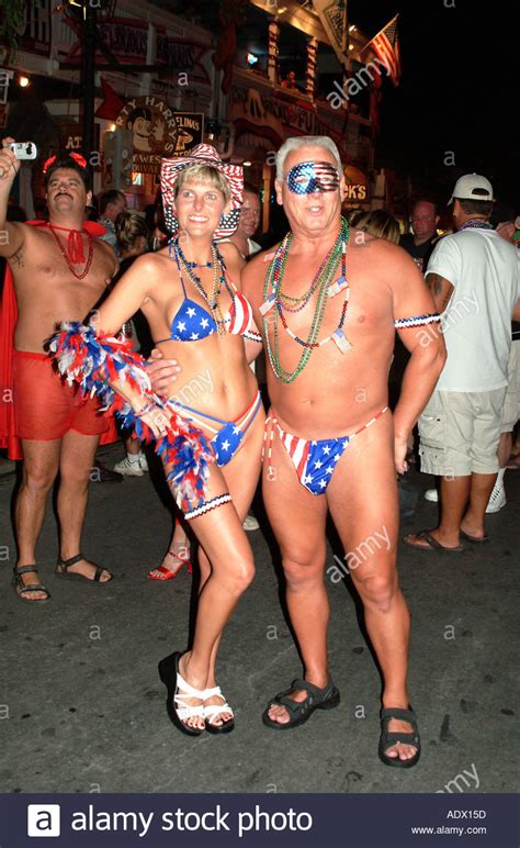 Fantasy fest costume parade/masquerade march key west, fl. Fantasy Fest revellers on Duval Street Key West Florida ...