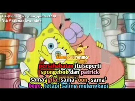 Apa yg biasanya kau lakukan saat aku pergi? Gambar Quotes Spongebob Dan Patrick | Trik Mudah