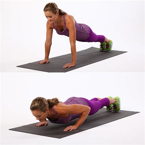 Engaging your core, back, and glutes, hinge your hips. Body-Weight Exercises You Can Do at Home | POPSUGAR ...