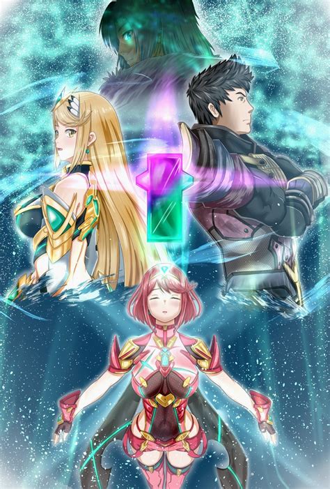 Xenoblade chronicles 2 is every bit as fantastical as you'd hope, an rpg set in a massive world where man and animal live on the backs of tremendous beasts in a sea of clouds. pyra, mythra, malos, and alvis (xenoblade chronicles and 2 ...
