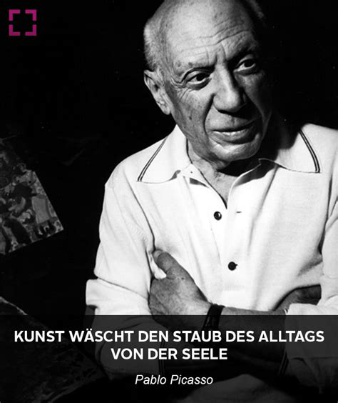 Dekoartikel günstig und bequem online kaufen! Pablo Picasso Zitat über Kunst | Kunst zitate, Zitate ...