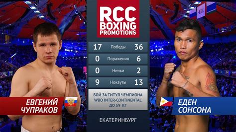 Latest boxing news about eden sonsona. Евгений Чупраков vs Еден Сонсона / Evgeny Chuprakov vs ...