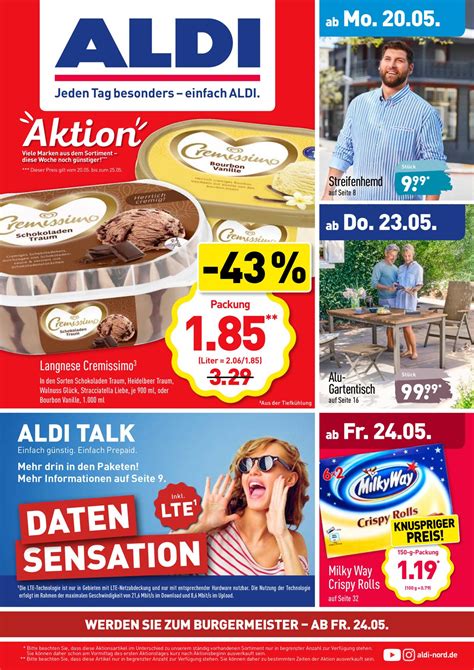 Werfen sie einen blick auf den neuesten prospekt von aldi nord und sehen sie, welche deals für ihre kunden am black friday vorbereitet wurden. ALDI Nord Aktueller Prospekt 20.05 - 25.05.2019 ...