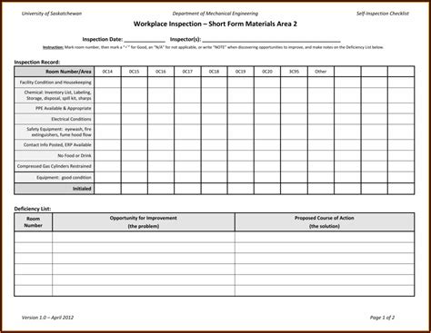 Eyewash station weekly checklist itu absorbtech first aid. Eyewash Inspection Form - Form : Resume Examples #Kw9k3dQ9JN