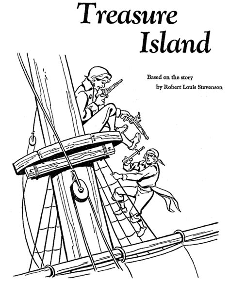 Coloring pages are all the rage these days and for good reason. Treasure Island Coloring Pages | Xxx - Buried Pirate ...