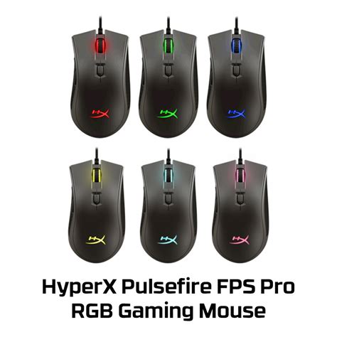 Souris de jeu hyperx pulsefire fps pro™ rgb. HyperX Launches Pulsefire FPS Pro RGB Gaming Mouse ...