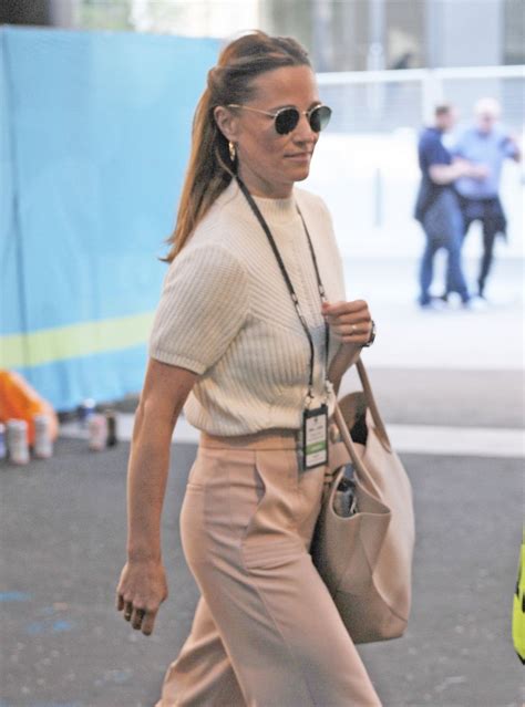 She is the oldest of three children with a younger sister, philippa (pippa) charlotte and a younger brother, james william. Pippa Middleton Arriving at Wembley Stadium in London for ...