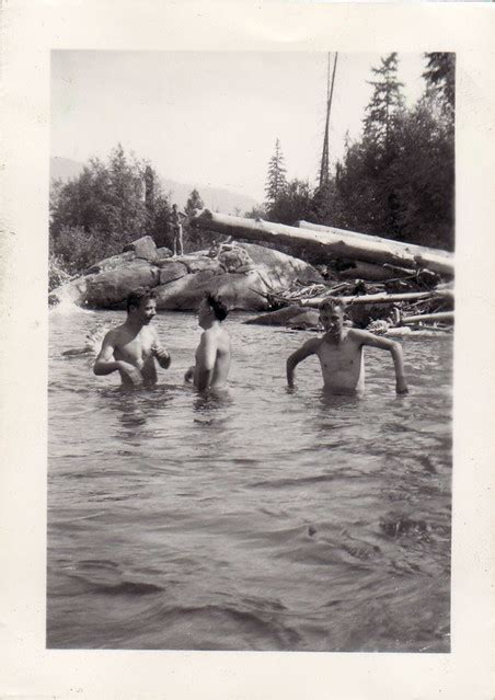 Like our facebook page ahboystomen follow us on twitter. Three men skinny-dipping, circa 1930s | Flickr - Photo ...