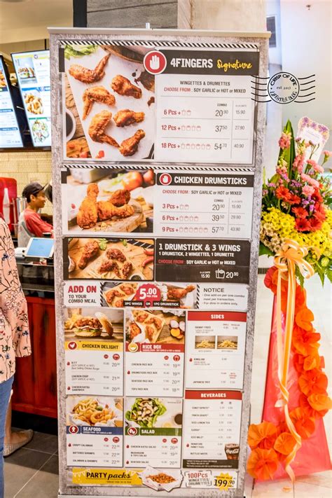 As she revealed, the singer had the same dream. 4Fingers Crispy Chicken @ Gurney Paragon Mall, Penang ...