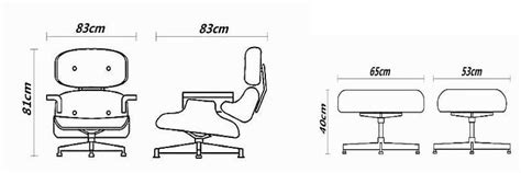 While the couple's dcw chairs, introduced in the 1940s, prioritized ease of production and affordability of materials, the lounge, which debuted in 1956, was. Eames Lounge & Ottoman (black) - Derlook