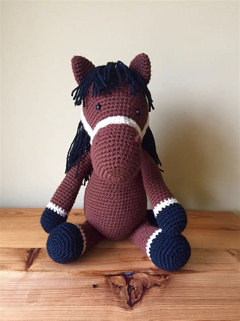 Crochet horse horse toy amigurumi horse | Etsy | Crochet horse, Crochet turtle, Horse etsy