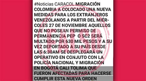 Encuentra las últimas noticias sobre migracion colombia en canalrcn.com. Migración Colombia no expidió nueva medida para expulsar a venezolanos desde del miércoles ...